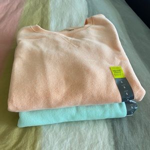 Womens athletic fleece sweatshirts